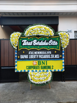 Papan Bunga Duka di Sukowono